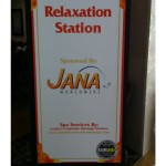 Jana Chair Massage sponsorship sign